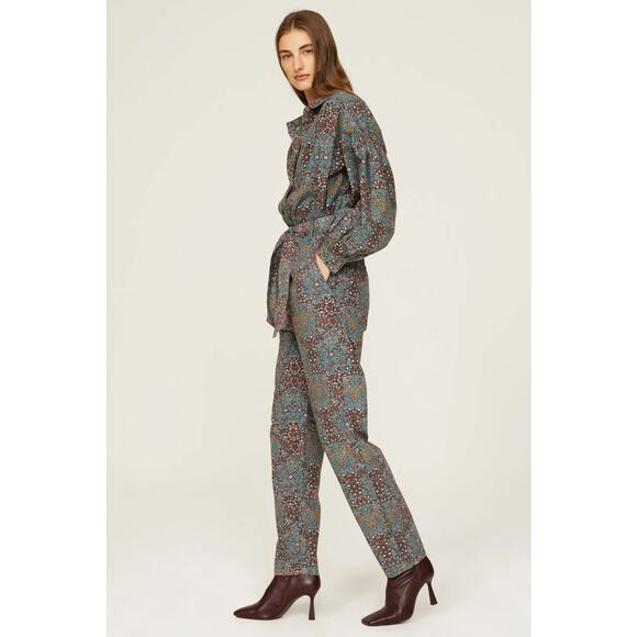 ba&sh Uguette Jumpsuit Floral Size Medium - Picture 2 of 9